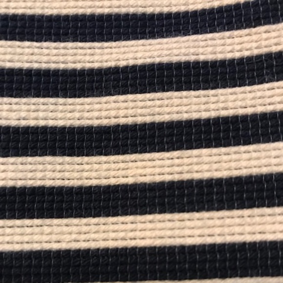 Ann Taylor Loft Blue and Beige Striped Skirt - Picture 5 of 5